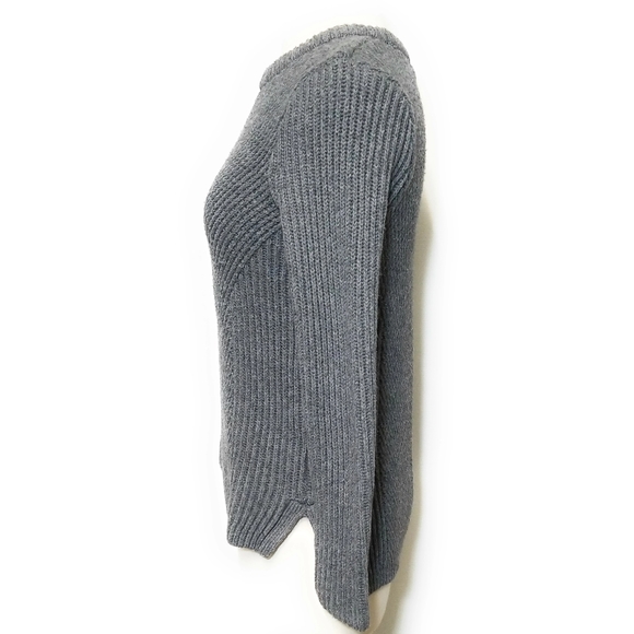 MADEWELL Gray Textured Crewneck Sweater Size S - Picture 3 of 8
